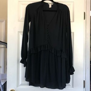 H&M v neck dress Size 2